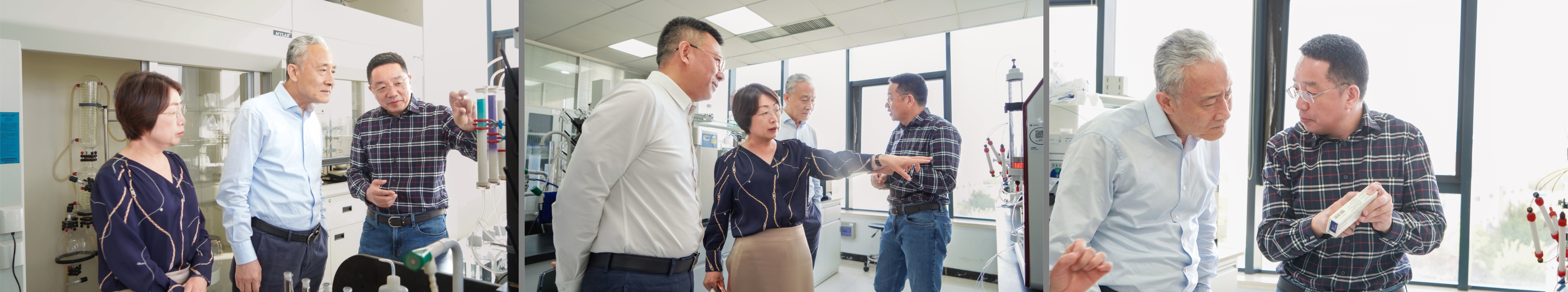 四川大学校长汪劲松一行莅临尊龙凯时人生就是搏科技旅行交流